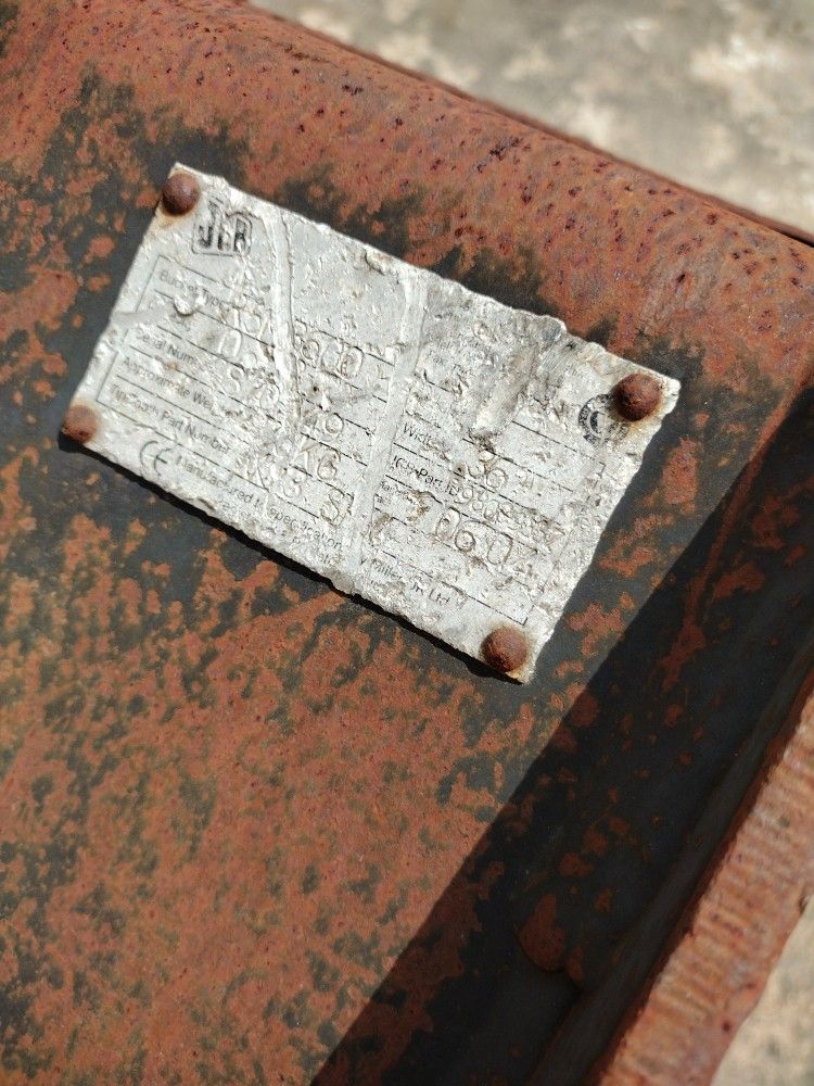 JCB 36 Inch Scoop Excavator Bucket