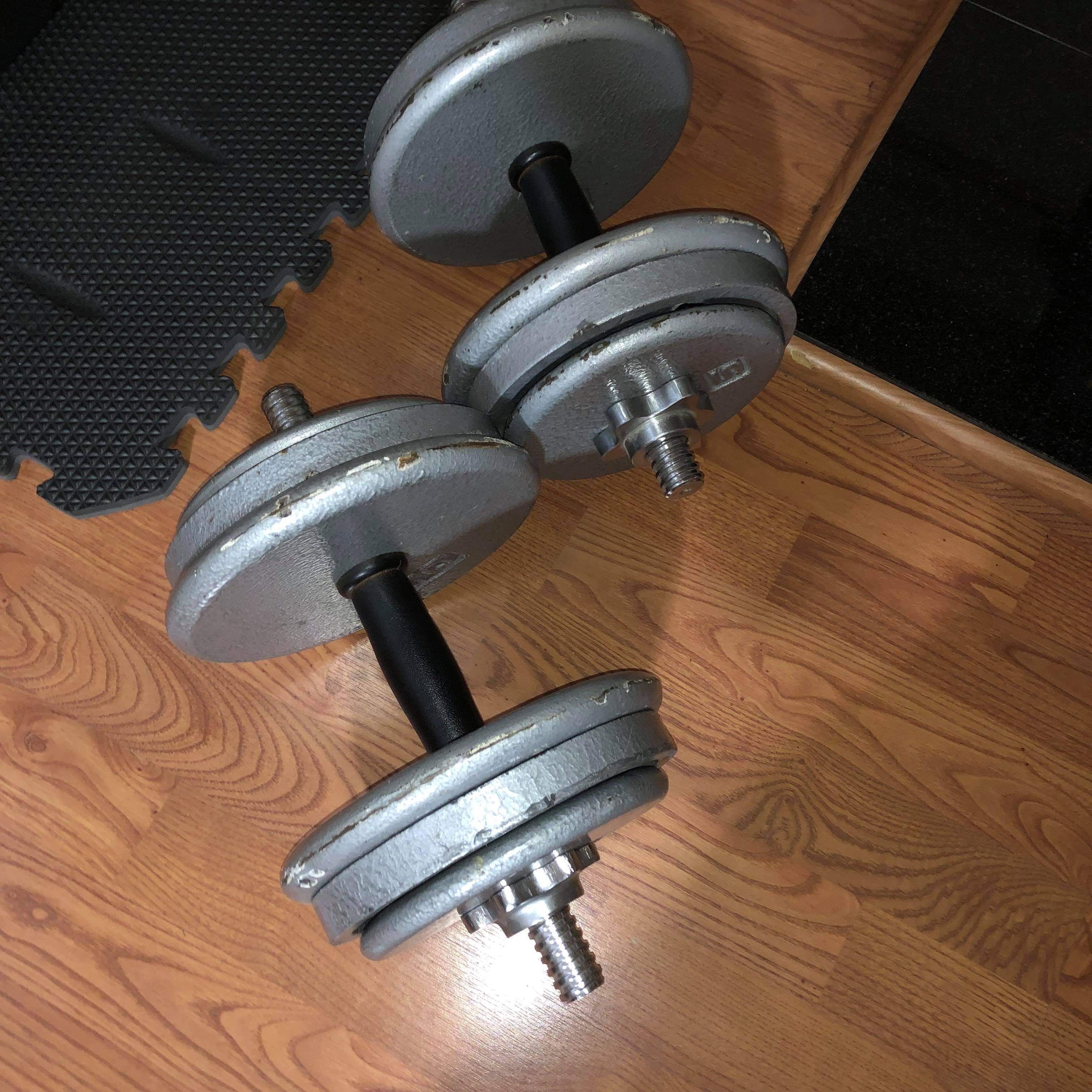 45lb Adjustable Dumbbells