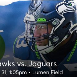 Seahawks vs. Jaguars Sunday, Oct. 31st, 1:05pm Thumbnail