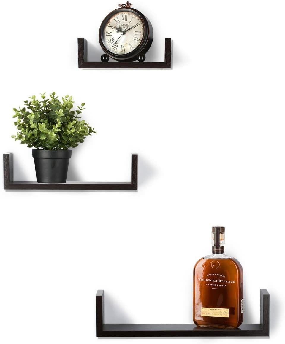 Floating Shelves Set of 3 Wall Shelves