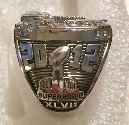 Baltimore Ravens 2013 Super Bowl championship ring Thumbnail