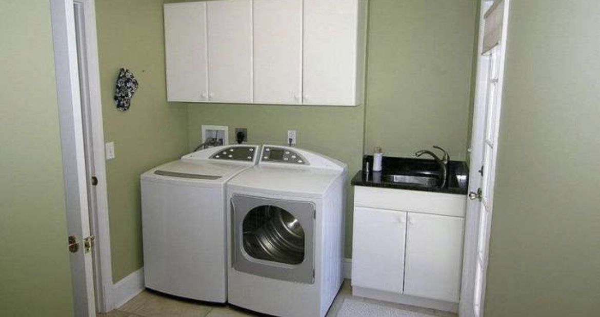 Sink Cabinet With Counter Sink And Faucet