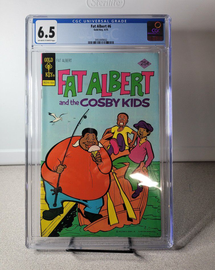 Fat Albert #6 Gold Key Comics 1975 Fat Albert And The Cosby Kids CGC 6.5