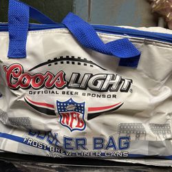 NFL Official 36 Pack Coors Light Cooler Bag 🥶  Thumbnail