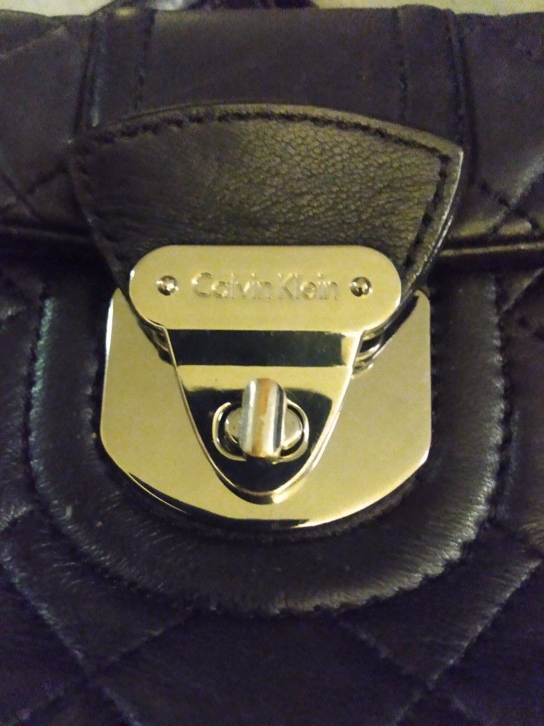 Small Over The Shoulder Black Calvin Klein Purse