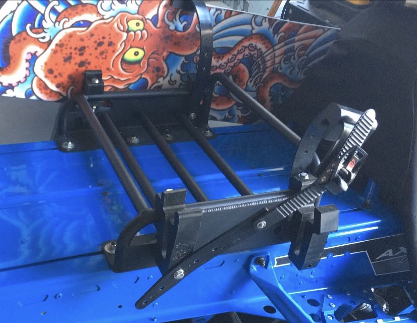 “CFR” Cheetah Factory Racing Dual Snowboard / Ski Rack