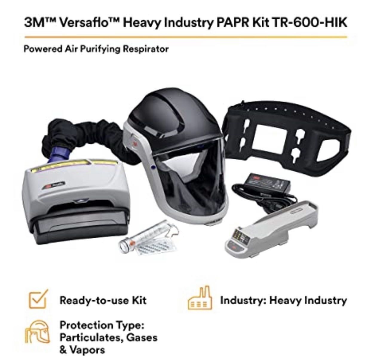 New 3M PAPR TR-600 HIK
