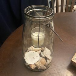 Wedding Centerpiece Vase with Candle  Thumbnail