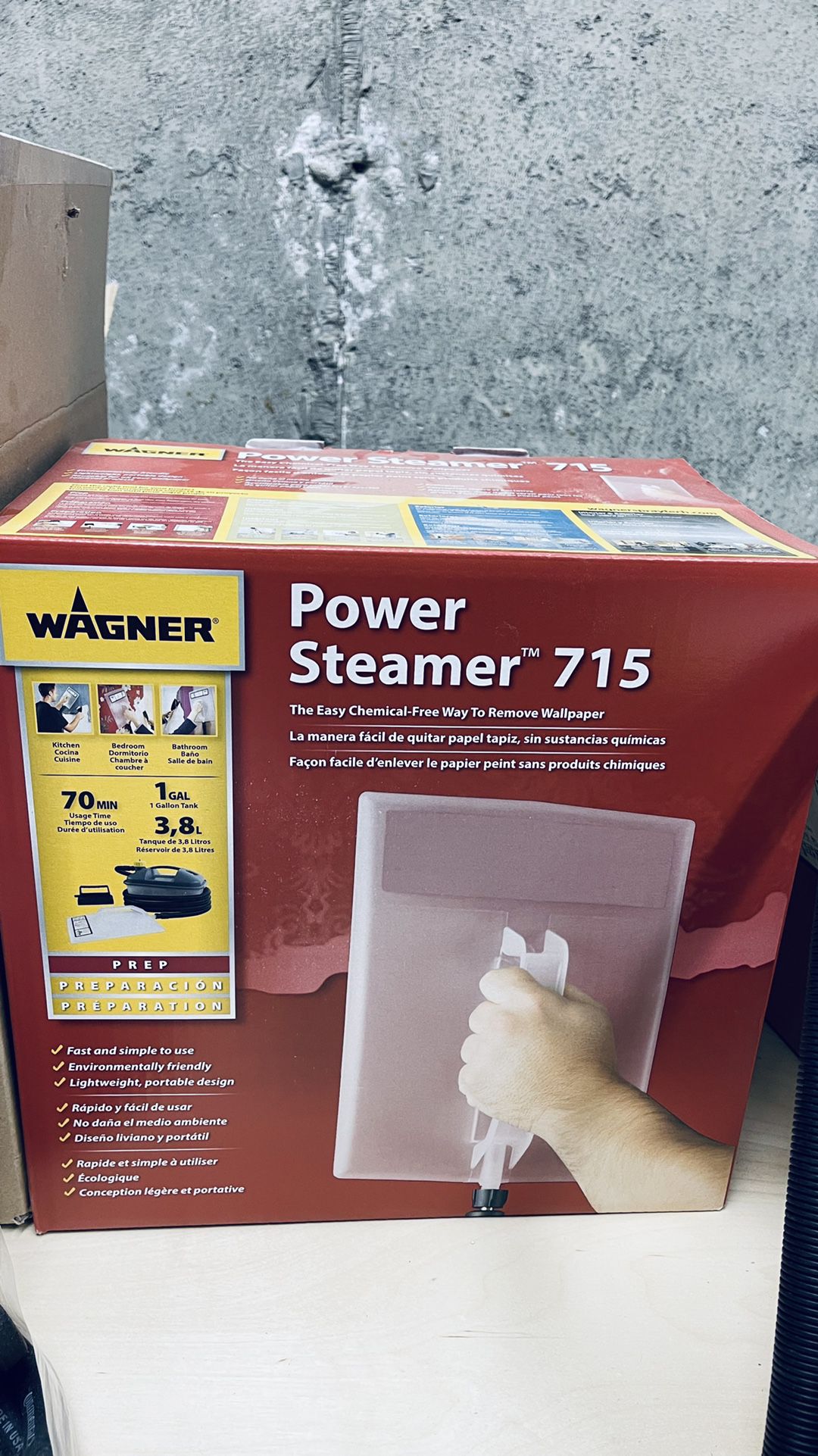 Wagner 715 Wallpaper Steamer