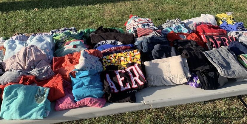 Huge Pile Of Girls Clothes 7-10
