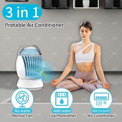 Portable Air Conditioner,Air Cooler, Spray Evaporative Air Cooler Humidifier  Thumbnail
