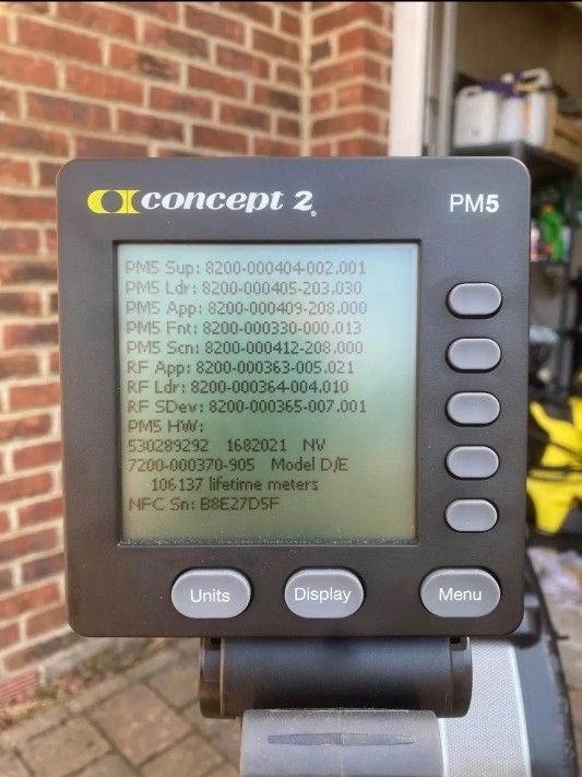 Concept 2 Rower With Pm5
