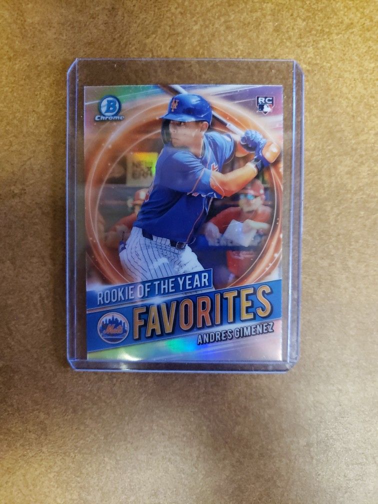 2021 Bowman Baseball Rookie Andres Gimenez