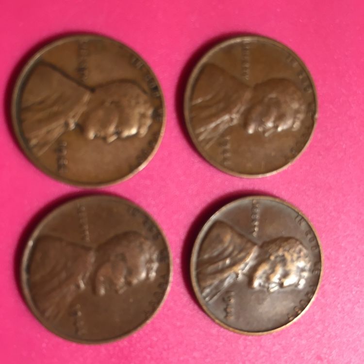 1944 Wheat Penny’s No Mint