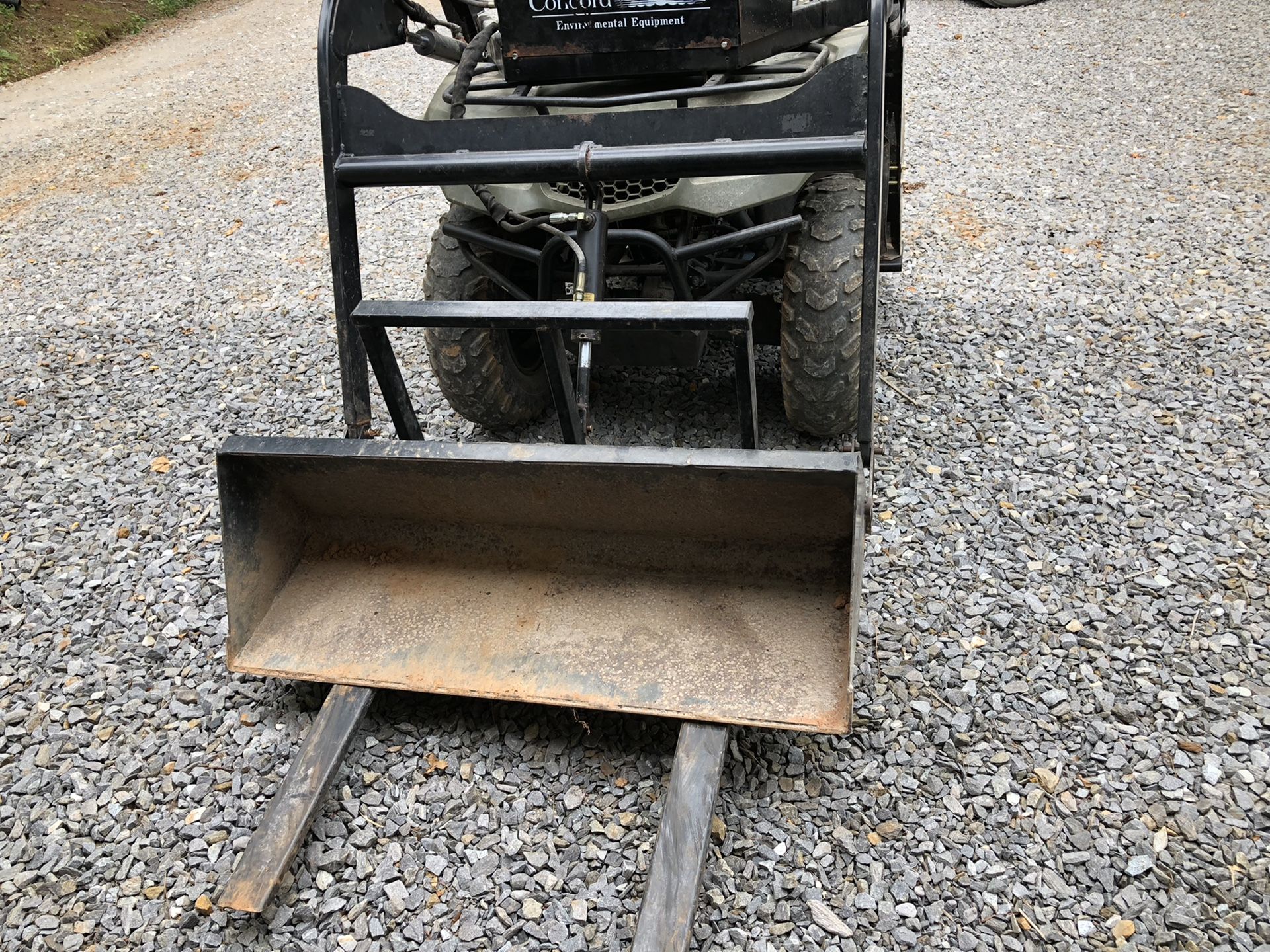 Groundhog atv attachment