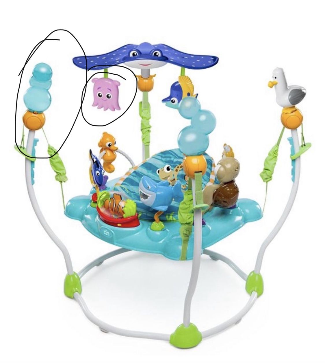 $29 Disney Baby Finding Nemo Sea of Activities Jumper