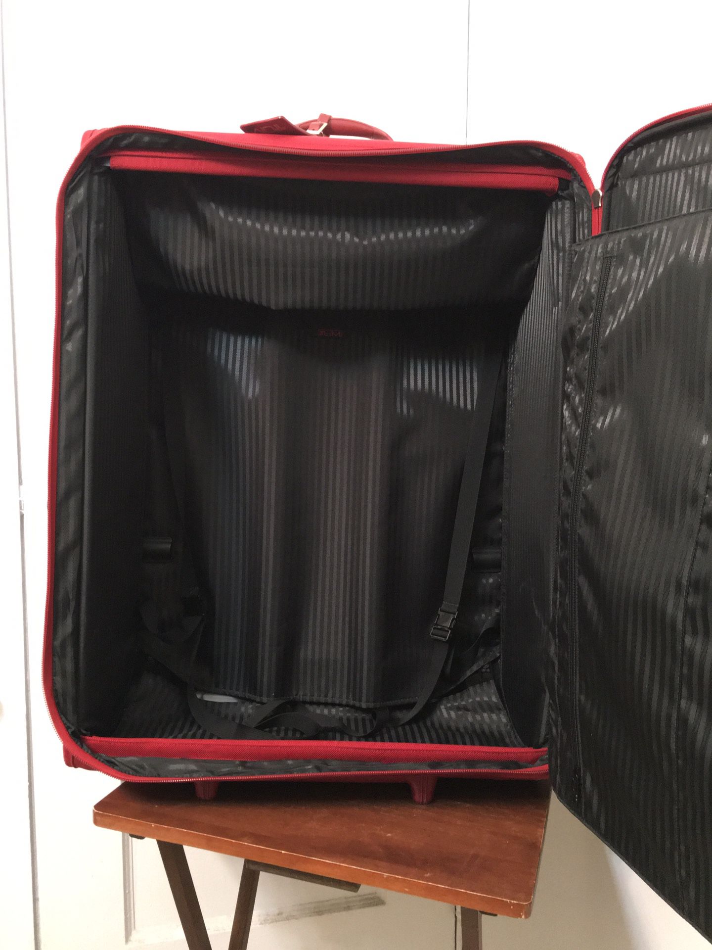 Tumi Luggage And  Garment bag Attached Dimension 12x22x29