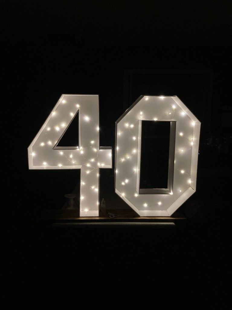 Any Numbers 3 Feet Tall