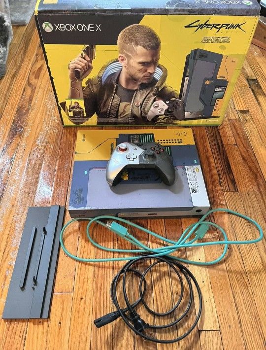Xbox One X Cyberpunk Console