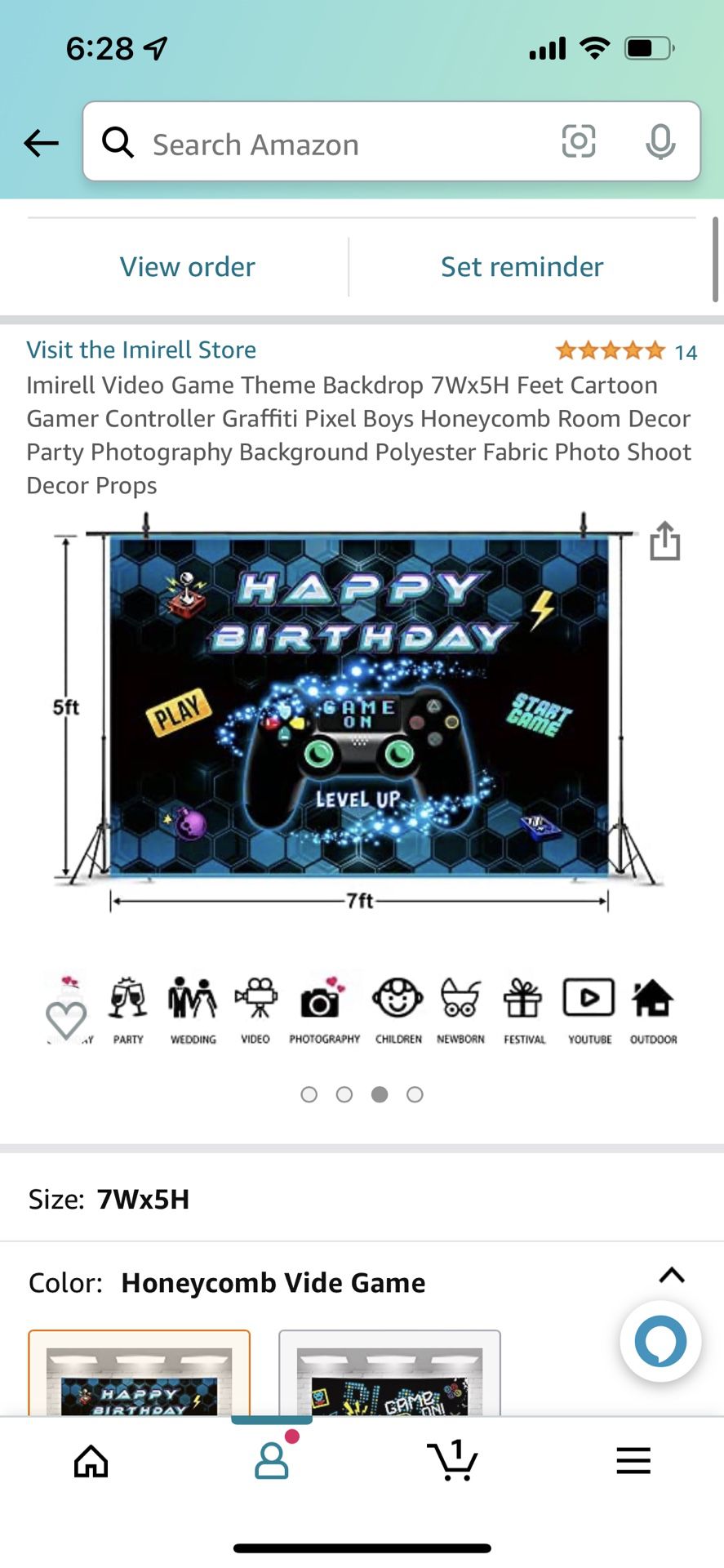 Game On Level Up Birthday Decorations 