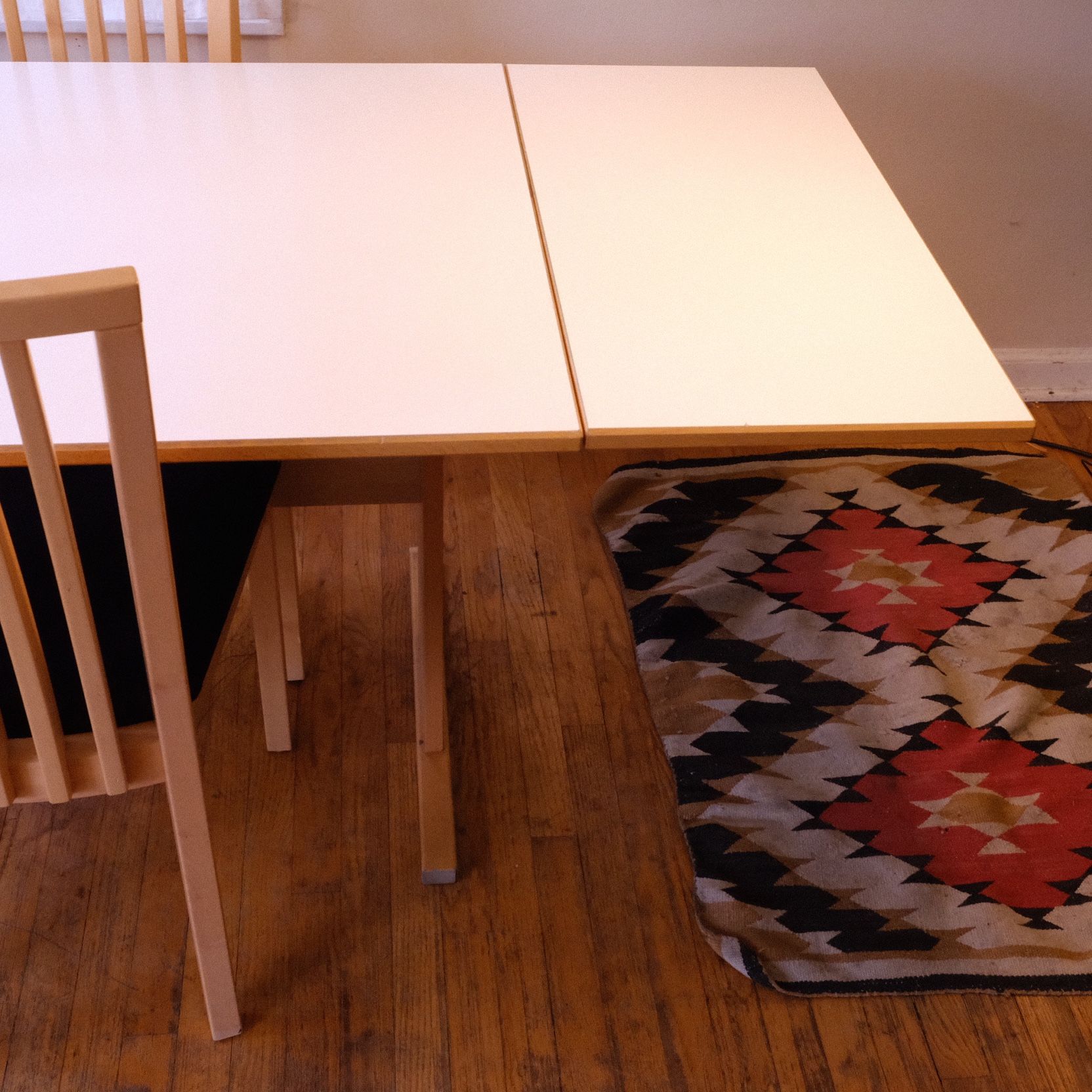 Vintage Gangso Møbler table & 2 matching Skovby chairs