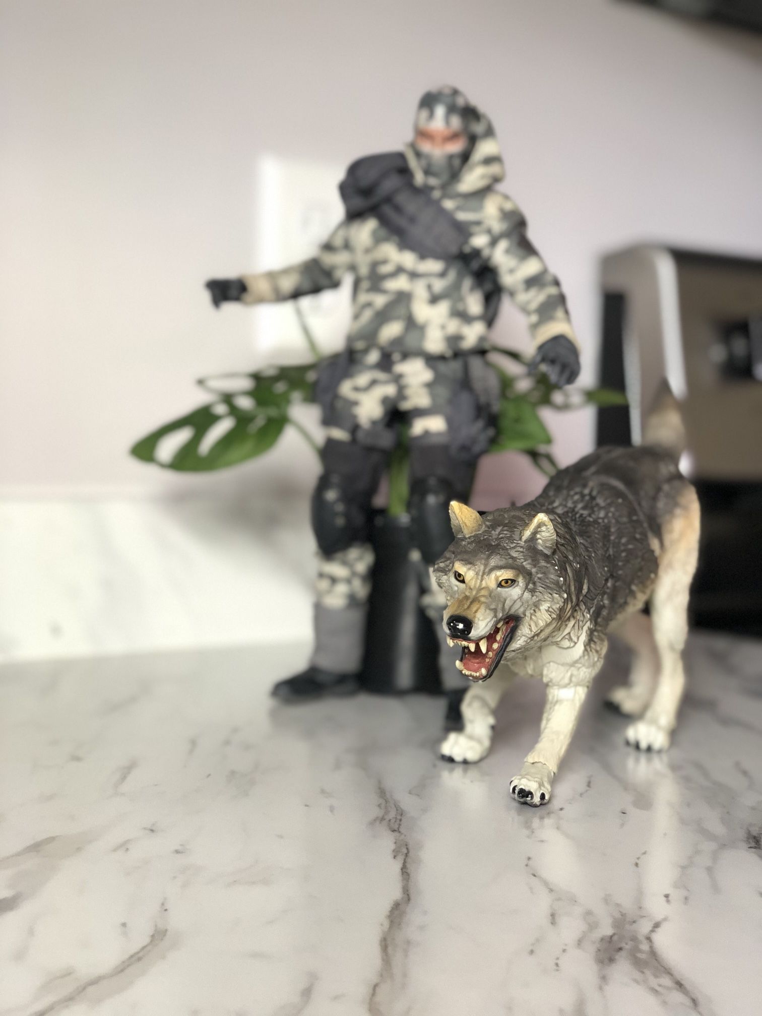 Sideshow Collectibles Exclusive 1/6 Scale Snake Eyes Timer Wolf Action Figure