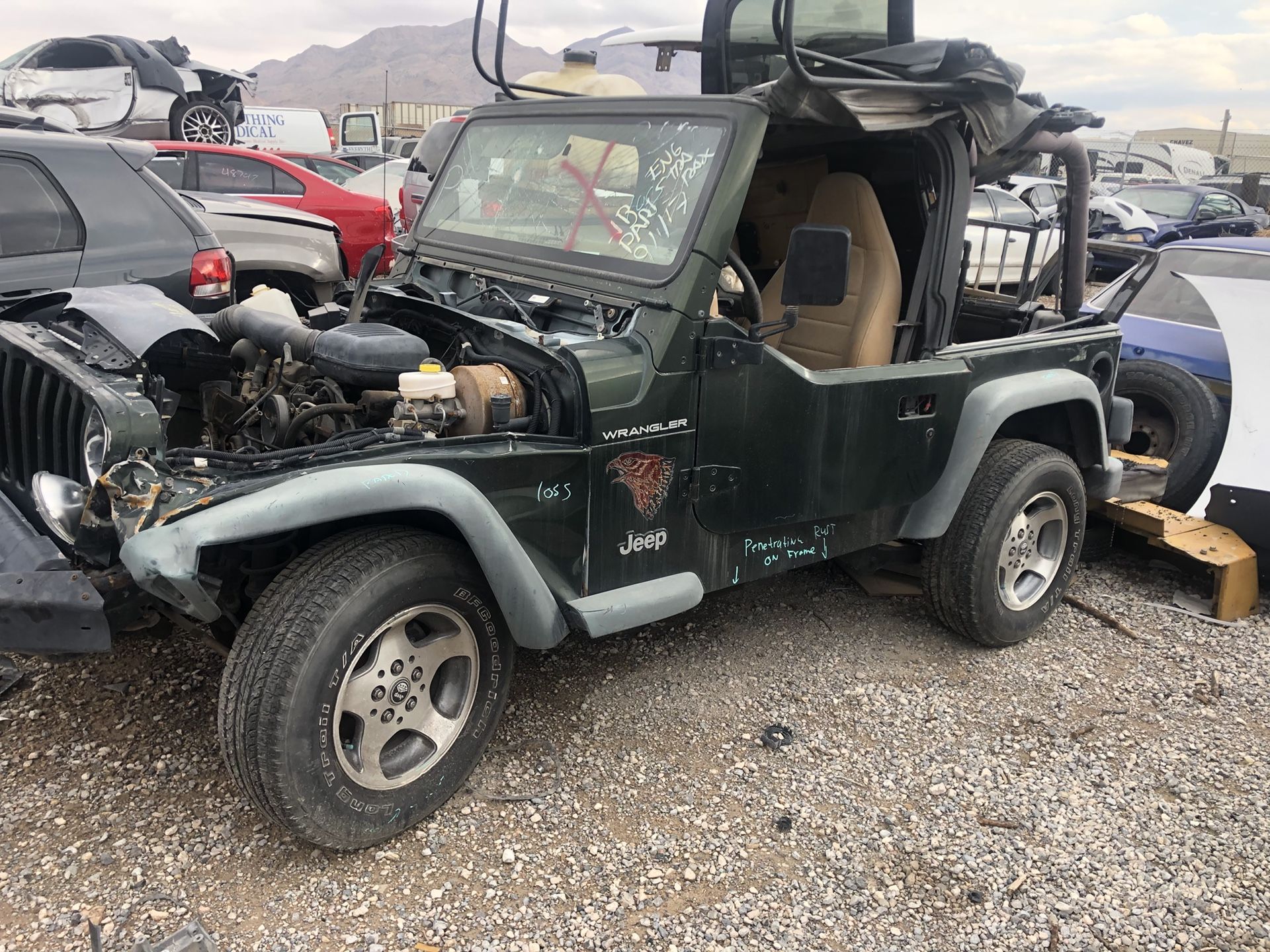 1998 Jeep Wrangler parts for Sale in Las Vegas, NV OfferUp
