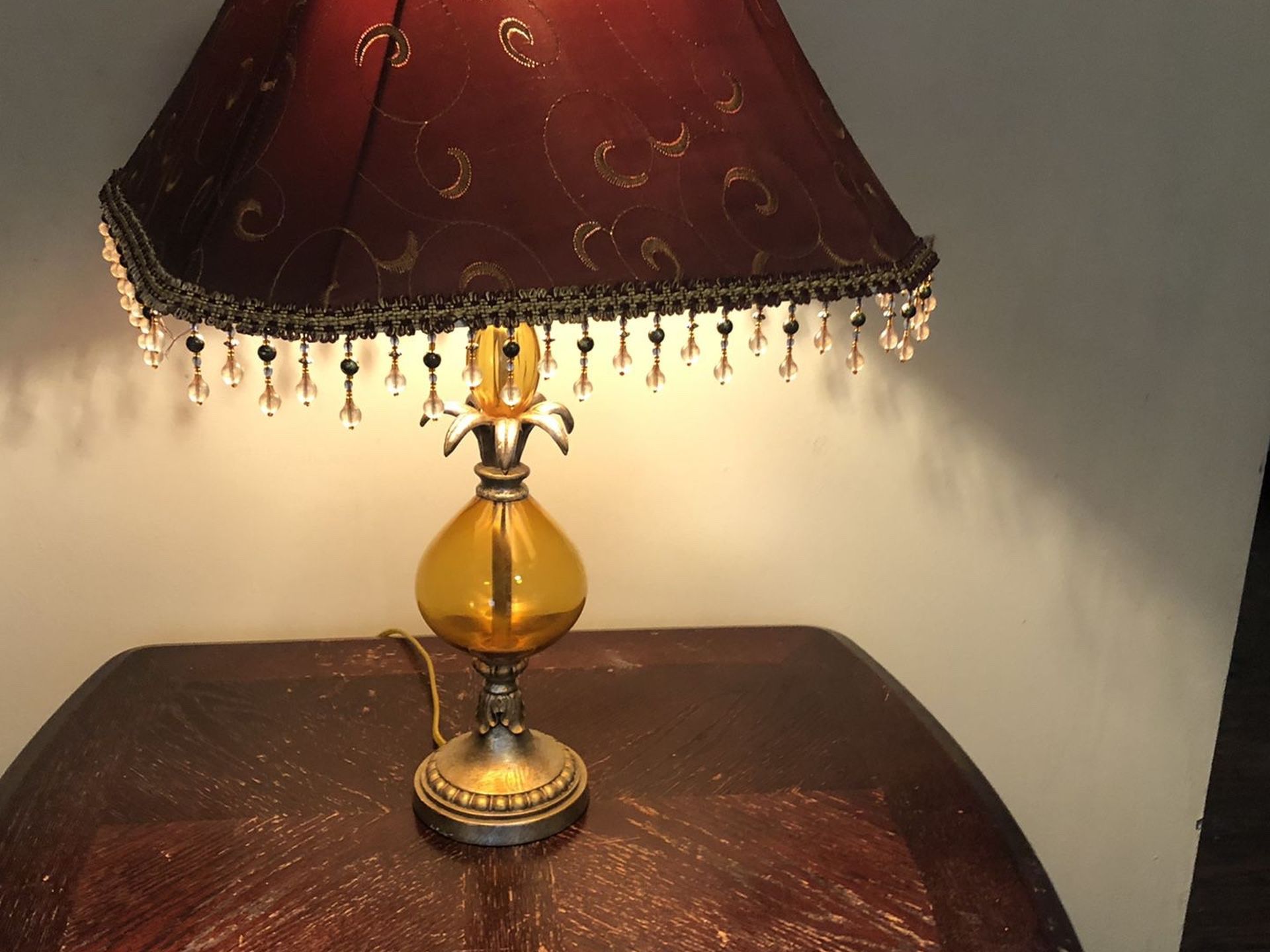Lamp And Shade only With 2nd Matching Shade