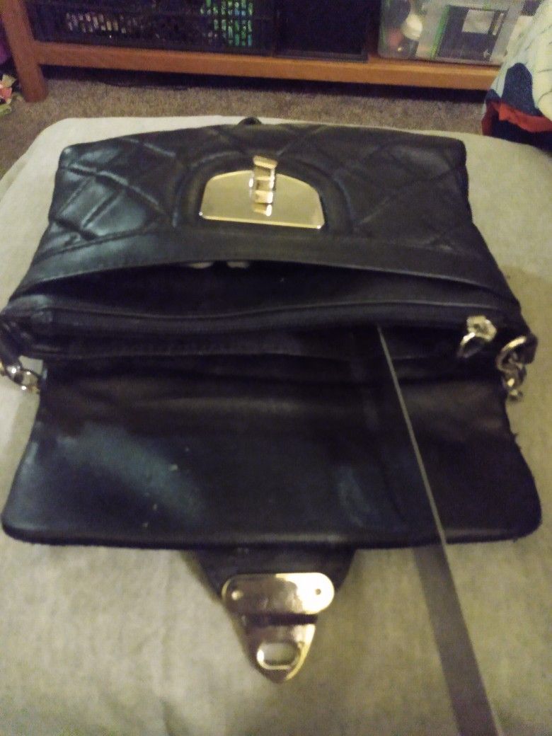 Small Over The Shoulder Black Calvin Klein Purse
