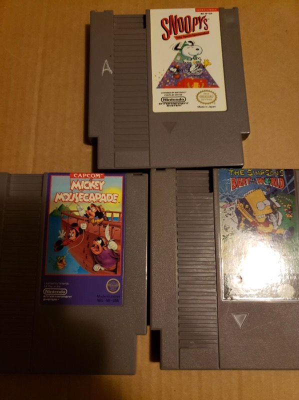 simpsons nes games simpsons nes games
