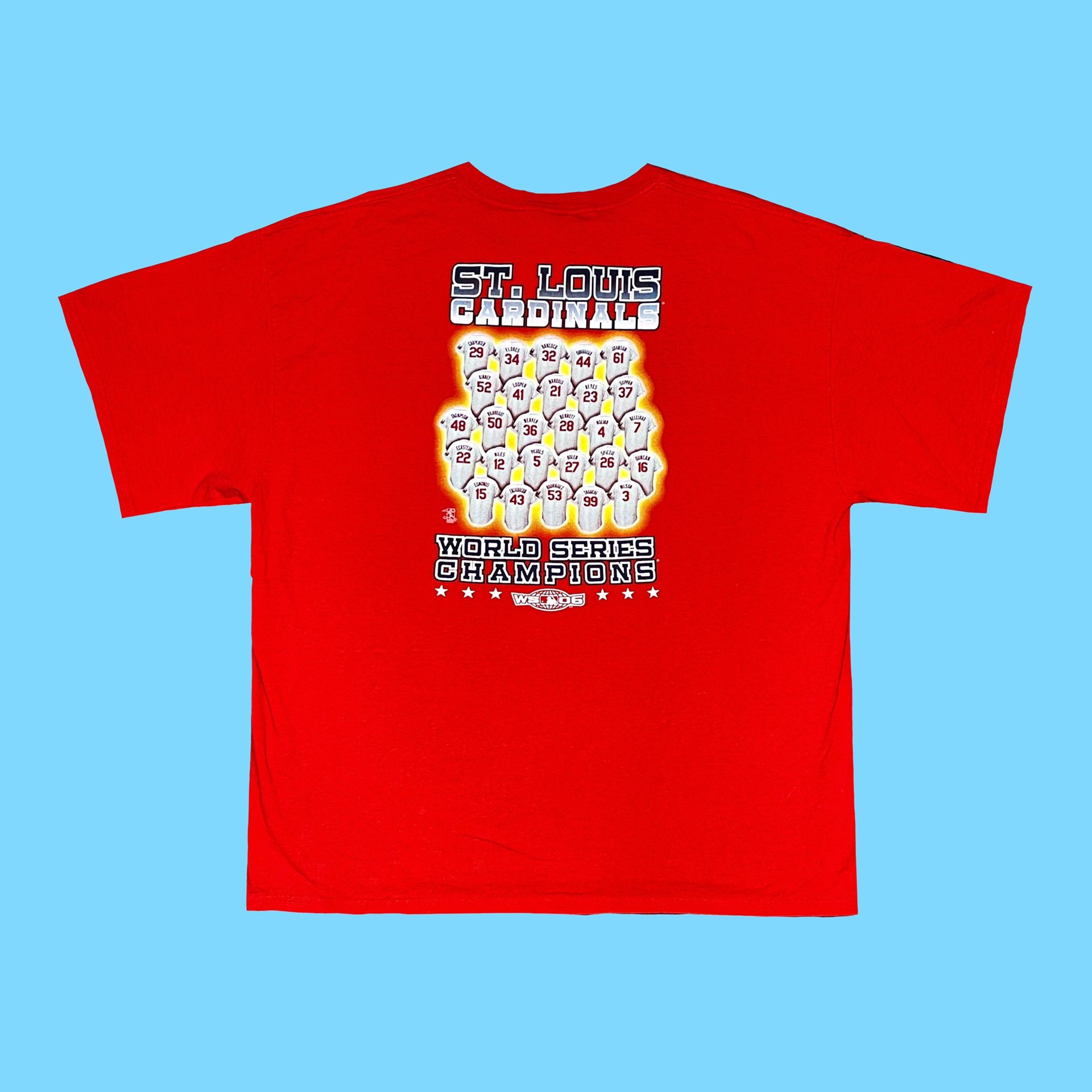 2006 St. Louis Cardinals World Series Champions Tee βΎοΈπ
