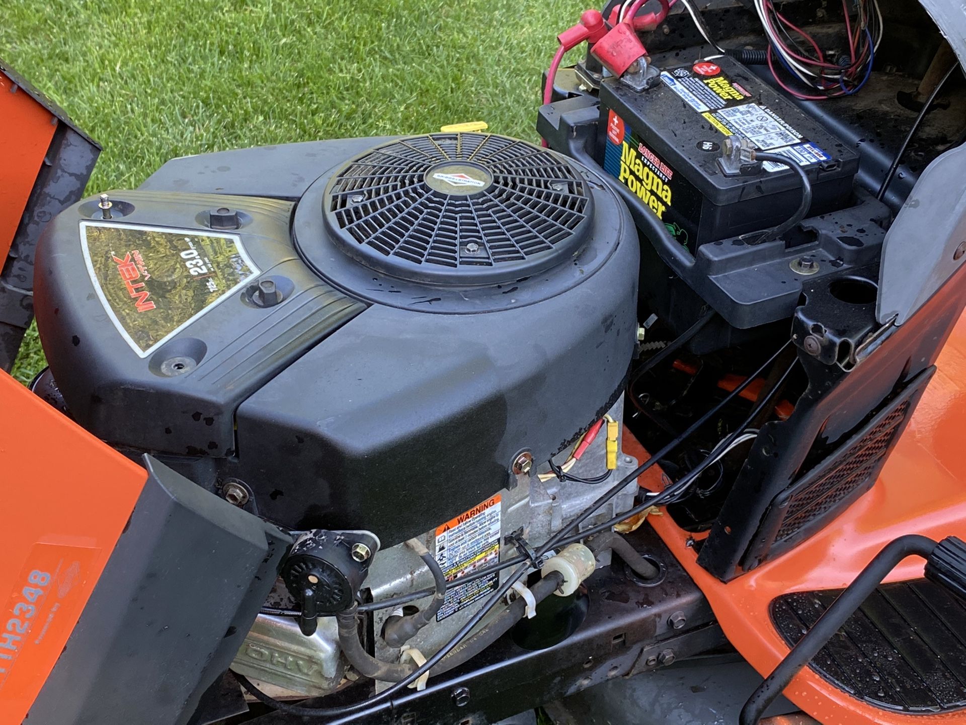 Husqvarna YTH2348 Riding Mower w/tune up belt blades battery for Sale