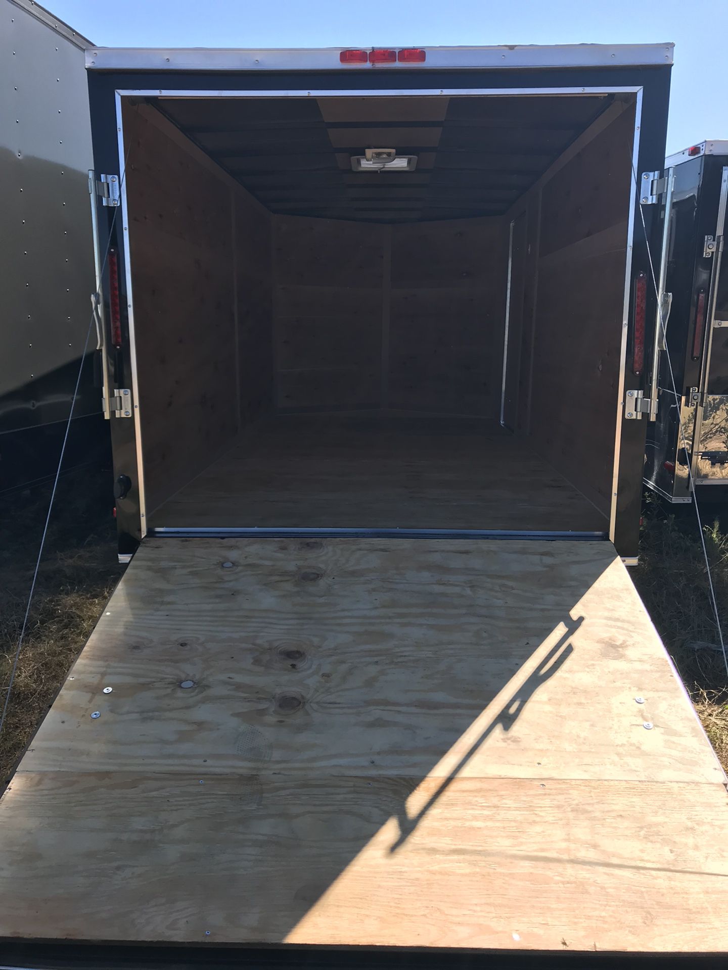 Brand new enclosed trailer 7x14TA2 with warranty and ready for you to start your business