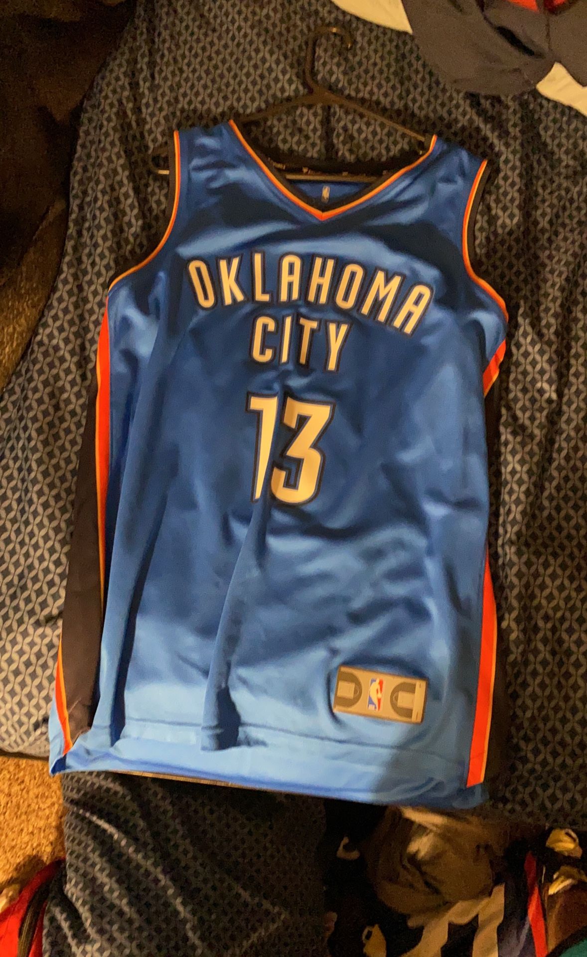 NBA Paul George OKC Jersey
