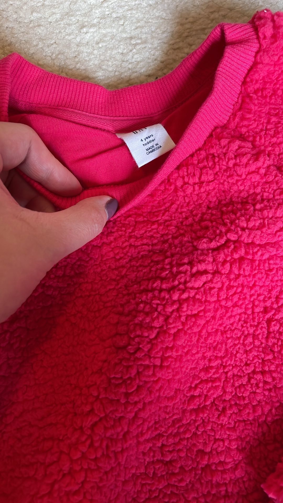 Bundle of BabyGAP Sweater Sweatshirts Pink and Navy, 4T