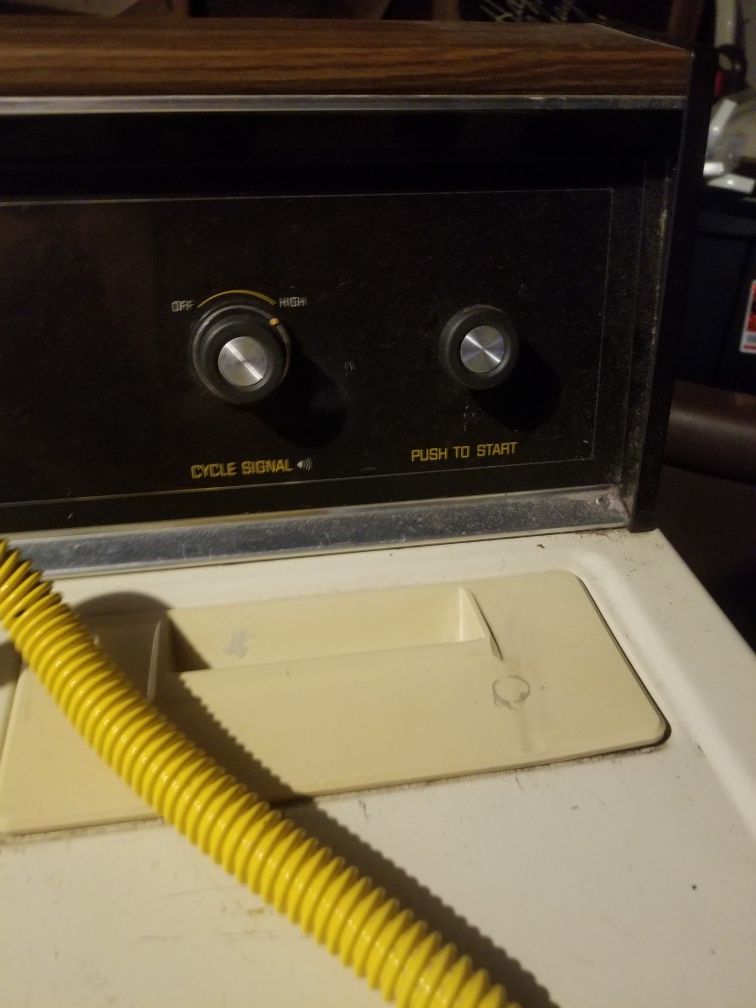 Gas dryer- you must haul