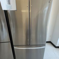 Kenmore Stainless Steel French Door Refrigerator New Scratch And Dents With 6month's Warranty  Thumbnail