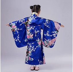 Japanese Kimono Robe Kids Costume  Thumbnail