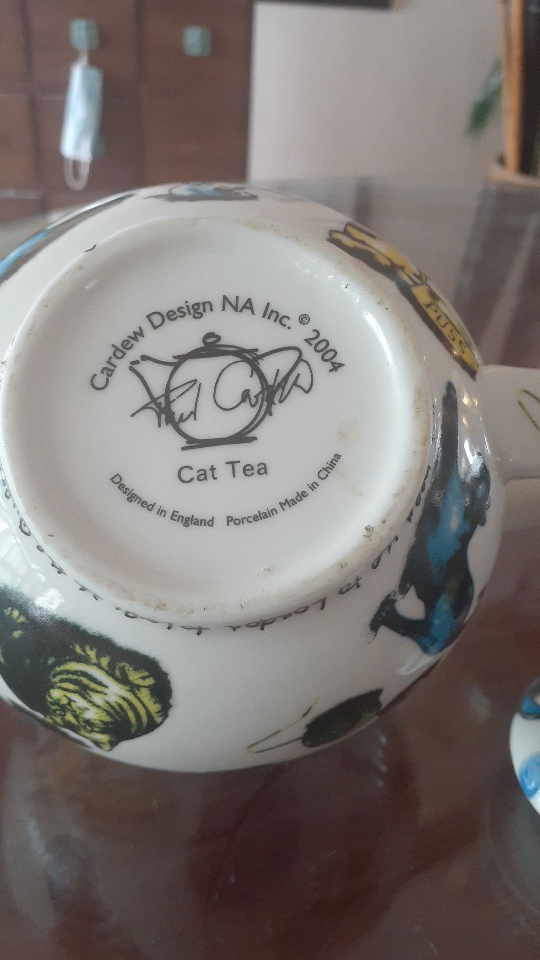 CAT TEA POT