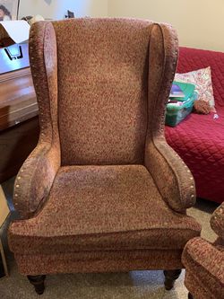 Upholstered Wingback Chairs Thumbnail