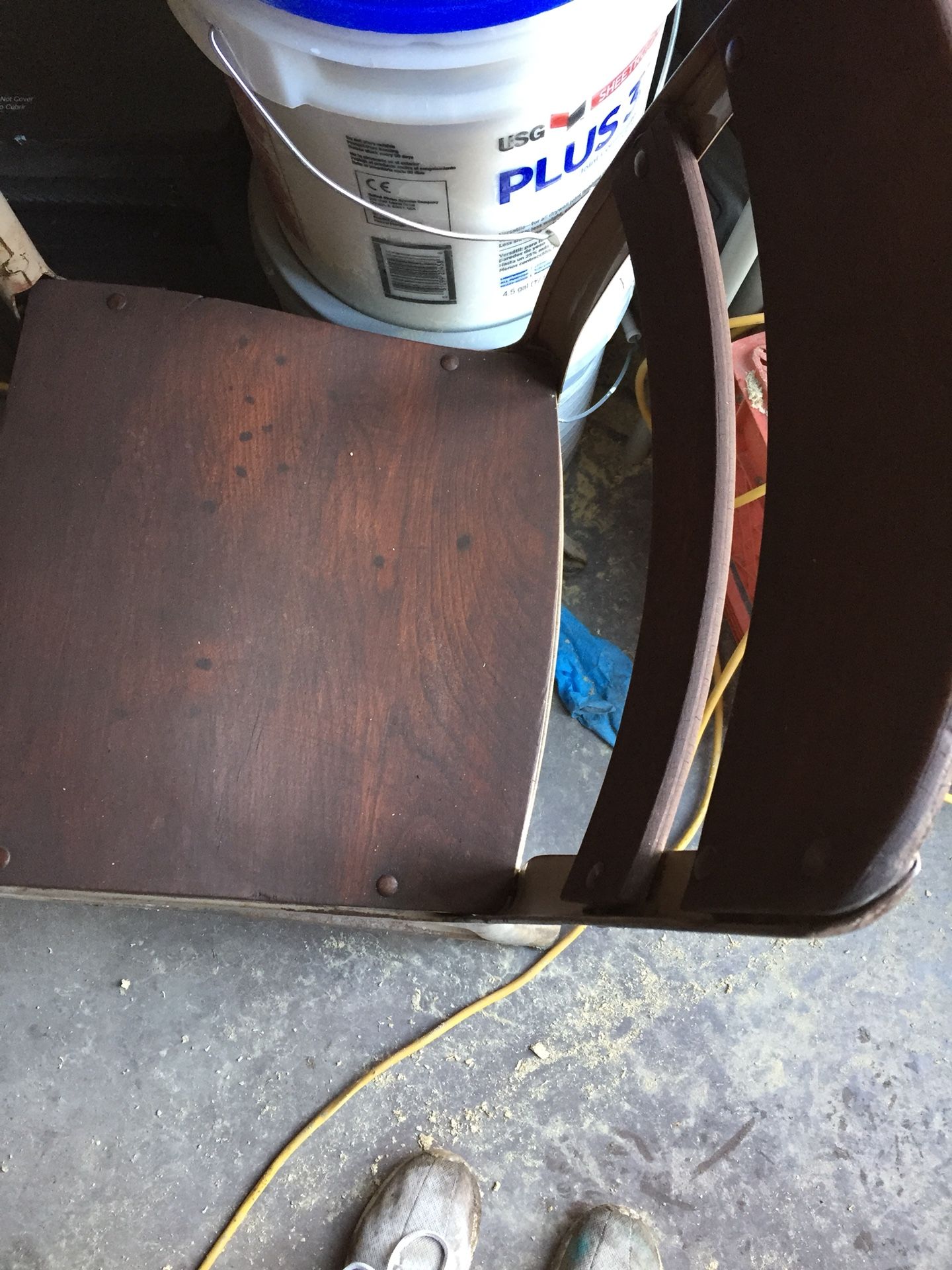 Desk and chair
