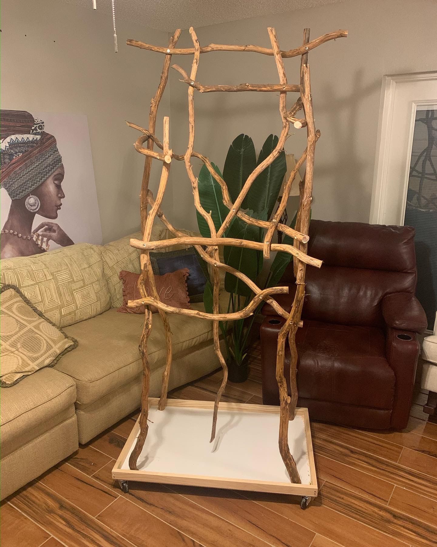 Bird Stand | Reptile Stand | Snake Stand | macaw | Cockatoo | Bird House | Bird Cage | Strong Wood | Bird Safe | Pet Safe | Jungle |