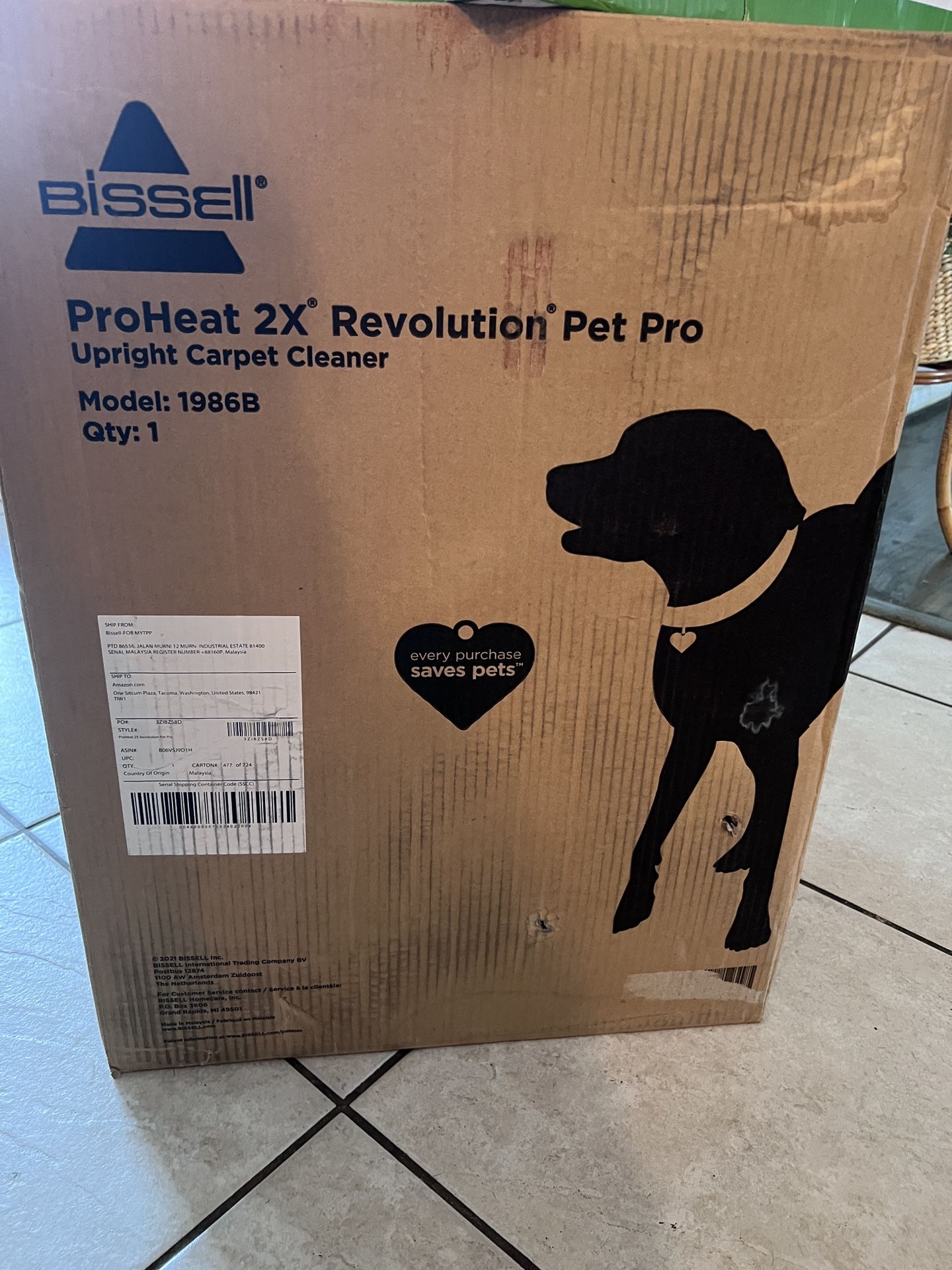 Bissell 2x Revolution Pet Pro Carpet Cleaner