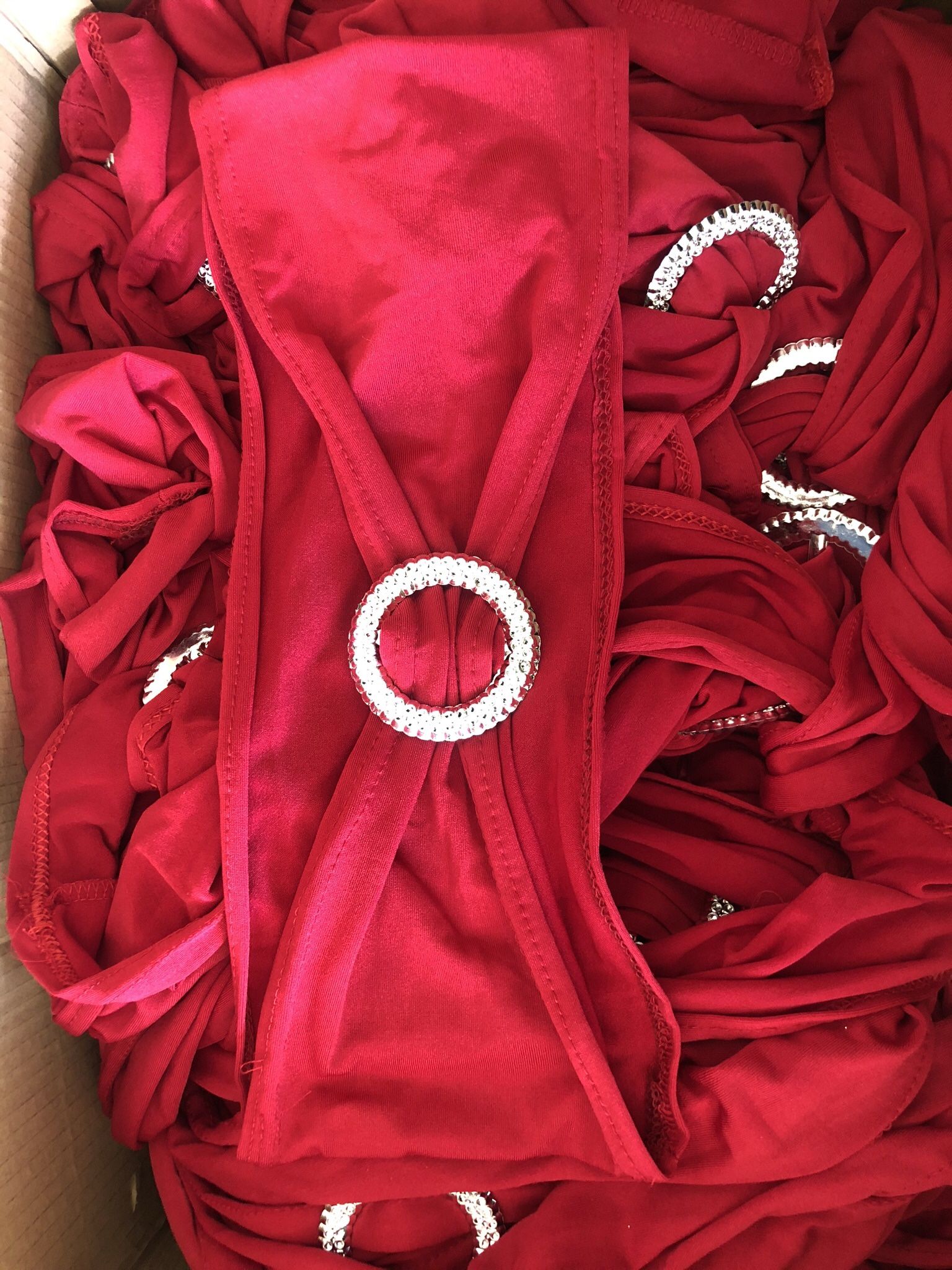 Wedding Decor - Chair Sashes
