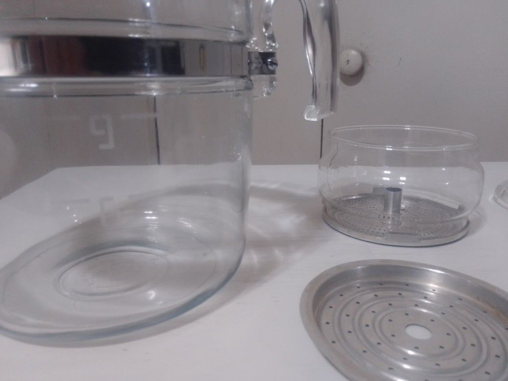Pyrex Vintage Flameware Coffee Percolator