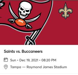 Tampa Bay Bucs Vs Giants/Saints Thumbnail