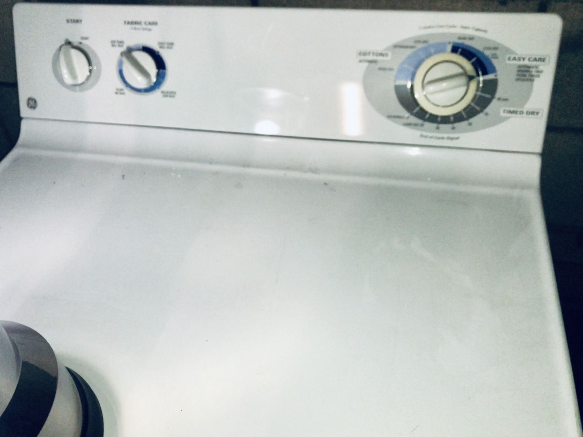 GE washer and electrical dryer