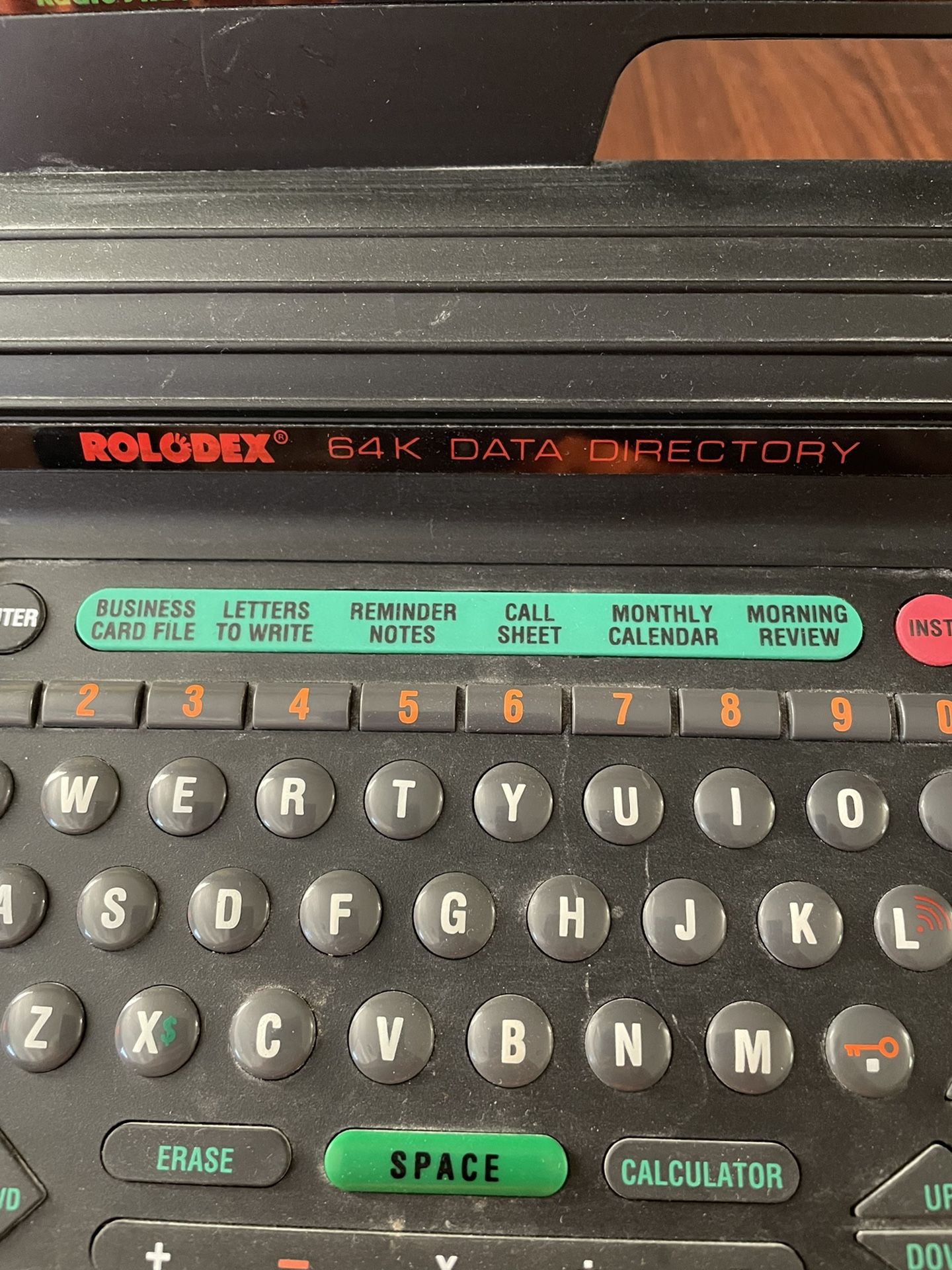 Vintage Electronic Rolodex