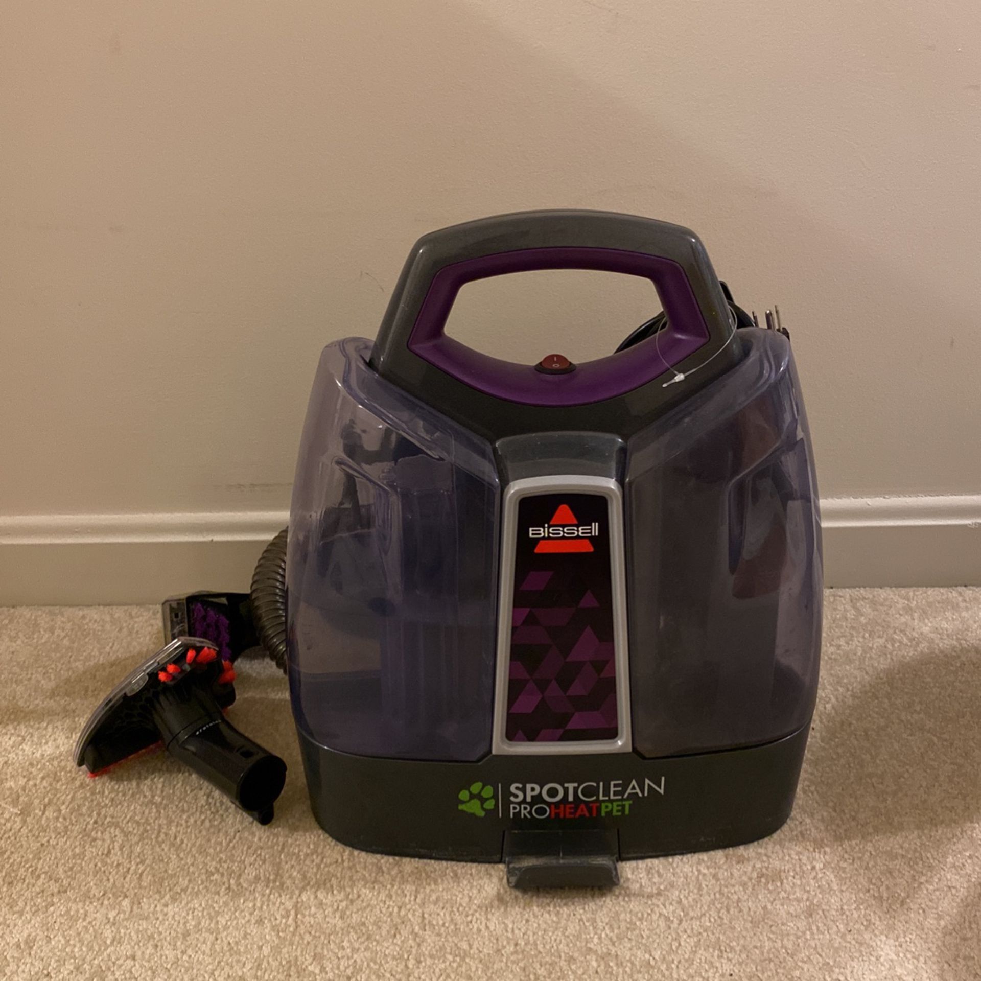 Bissell SpotClean ProHeat Portable Spot and Stain Carpet Cleaner, 2694