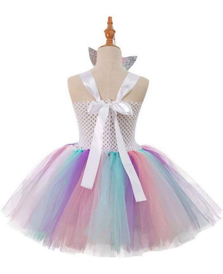 Unicorn Dress (4-6 yrs) New